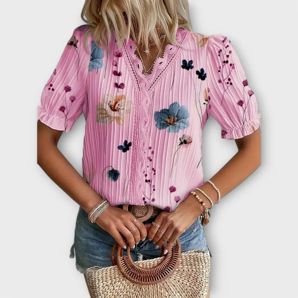 Aitana – Blusa Toque Fresco y Elegante - Aitana – Blusa Toque Fresco y Elegante > Blouses > >