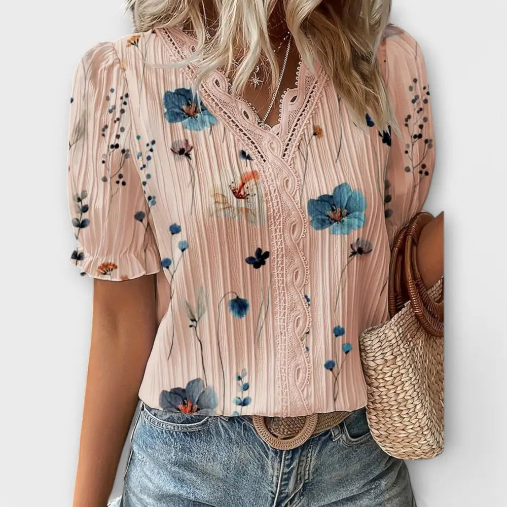 Aitana – Blusa Toque Fresco y Elegante - Aitana – Blusa Toque Fresco y Elegante > Blouses > >