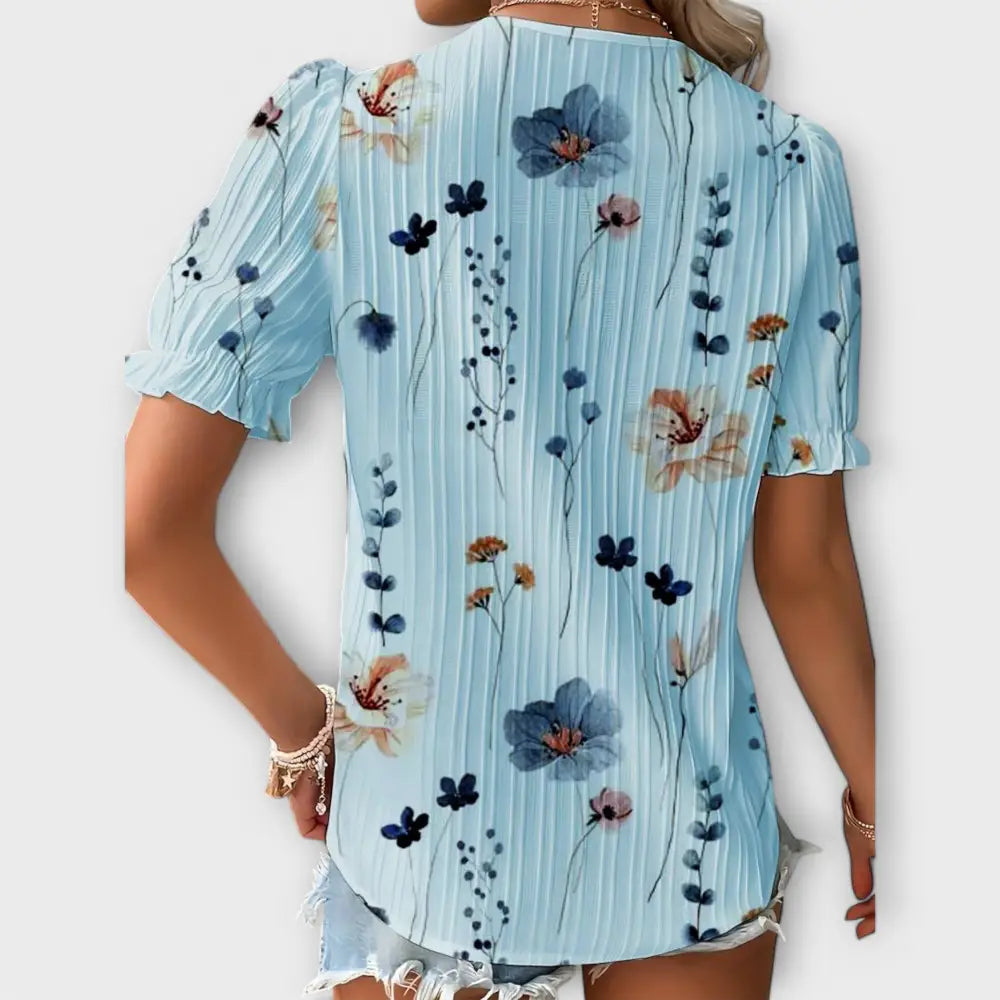 Aitana – Blusa Toque Fresco y Elegante - Aitana – Blusa Toque Fresco y Elegante > Blouses > >