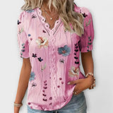 Aitana – Blusa Toque Fresco y Elegante - Hellrosa / XS - Aitana – Blusa Toque Fresco y Elegante > Blouses > >