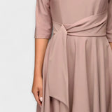 Alba – Vestido Glamour Fluir Sofisticado - Vestidos