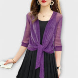 Alicia – Blusa Toque Fresco de Primavera - Lila / XS - Alicia – Blusa Toque Fresco de Primavera > Blouses > >