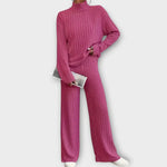 Amelia – Conjunto Elegancia Versátil de Dos Piezas - Fuchsia / S - CONJUNTOS