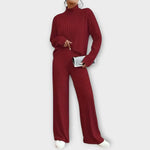 Amelia – Conjunto Elegancia Versátil de Dos Piezas - Rojo / S - CONJUNTOS