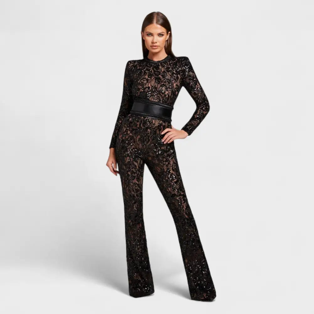 Amelia – Mono Elegancia y Sensualidad - Negro / S - Vestidos