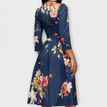 Ángela – Vestido Toque Retro Irresistible - Vestidos