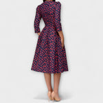 Ángela – Vestido Toque Retro Irresistible - Vestidos