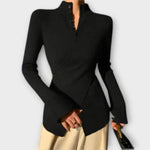 Carmen – Blusa Elegancia Sofisticada de Algodón - Suéteres & Cardigans