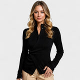 Carmen – Blusa Elegancia Sofisticada de Algodón - Suéteres & Cardigans