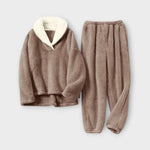 Carmen – Conjunto Estilo Acogedor - Khaki / M - CONJUNTOS