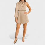 Carmen – Vestido Esencia de Elegancia Moderno - Almendra / S - Vestidos