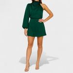 Carmen – Vestido Esencia de Elegancia Moderno - Verde oscuro / S - Vestidos