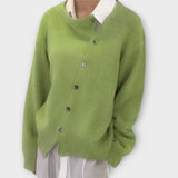 Clara – Cárdigan Estilo Acogedor y Chic - Verde / XS - Suéteres & Cardigans