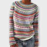 Clara – Suéter Elegancia Atemporal - Azul / XS - Suéteres & Cardigans