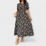 Clara – Vestido Encanto Floral Atemporal - Vestidos