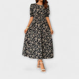 Clara – Vestido Encanto Floral Atemporal - Vestidos