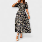 Clara – Vestido Encanto Floral Atemporal - Vestidos