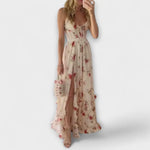Clara – Vestido Encanto Floral - Blanco / S - Vestidos