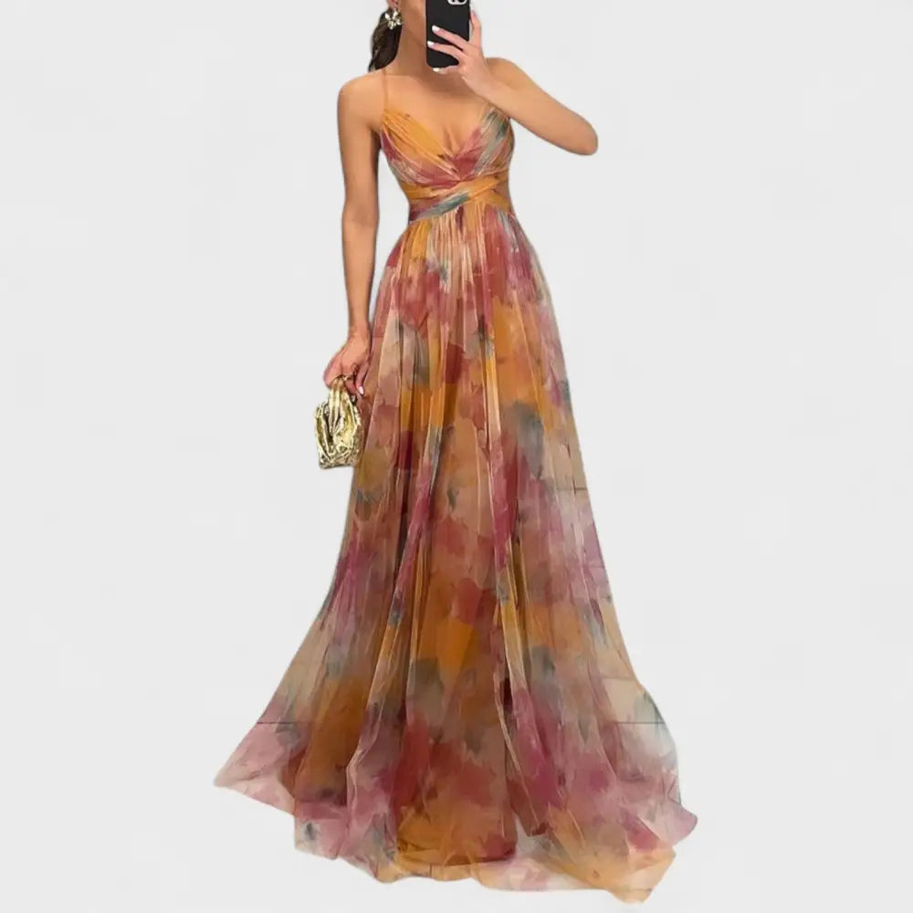 Clara – Vestido Floreado de Ensueño - Vestidos