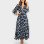 Clara – Vestido Florecer con Elegancia - Marineblaue / S - Vestidos