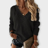 Claudia – Suéter Calidez Elegante - Negro / S - Suéteres & Cardigans