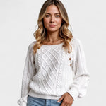 Claudia – Suéter Chic con Estilo Sofisticado - Suéteres & Cardigans