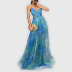 Claudia – Vestido Elegancia Floral Atemporal - Vestidos