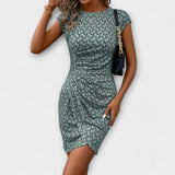Claudia – Vestido Elegancia Floral Atemporal - Vestidos