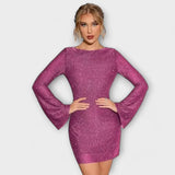 Claudia – Vestido Elegancia Radiante - Pink / XS - Vestidos