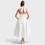 Claudia – Vestido Encanto Floral con Toque Romántico - Vestidos