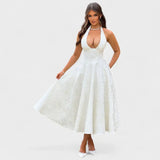 Claudia – Vestido Encanto Floral con Toque Romántico - Vestidos