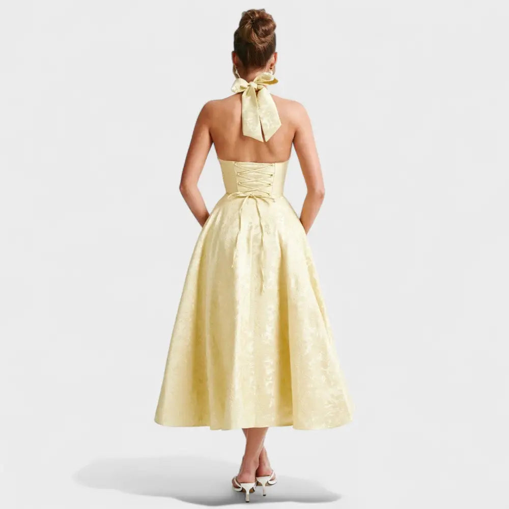 Claudia – Vestido Encanto Floral con Toque Romántico - Vestidos