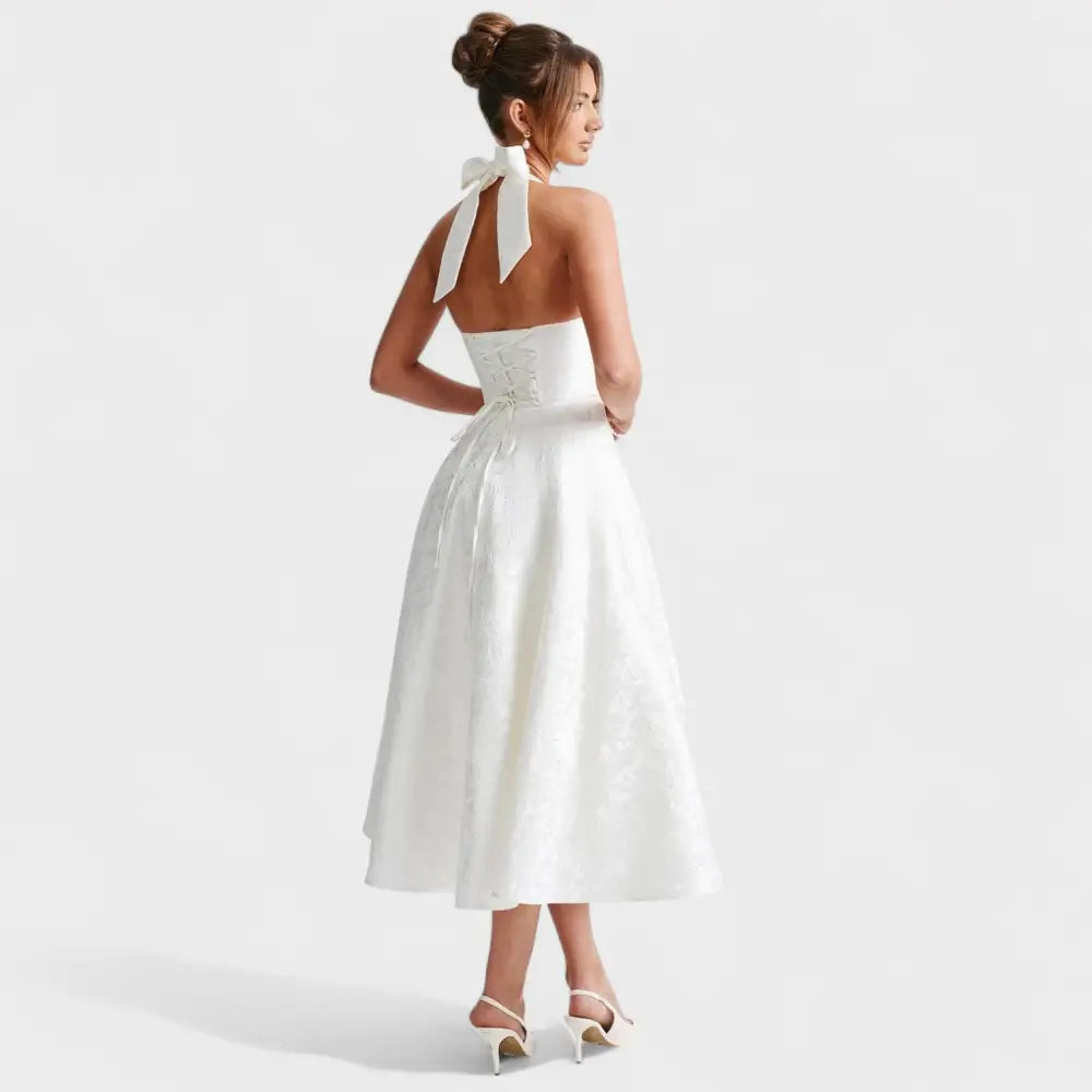 Claudia – Vestido Encanto Floral con Toque Romántico - Vestidos