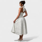 Claudia – Vestido Encanto Floral con Toque Romántico - Vestidos
