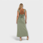 Claudia – Vestido Midi Brillo Radiante - Vestidos