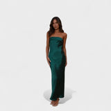 Elena – Vestido Brillo de Seda y Estilo - Vestidos
