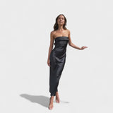 Elena – Vestido Brillo de Seda y Estilo - Vestidos