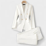 Emma – Conjunto Estilo y Comodidad Atemporal - Blanco / S - CONJUNTOS
