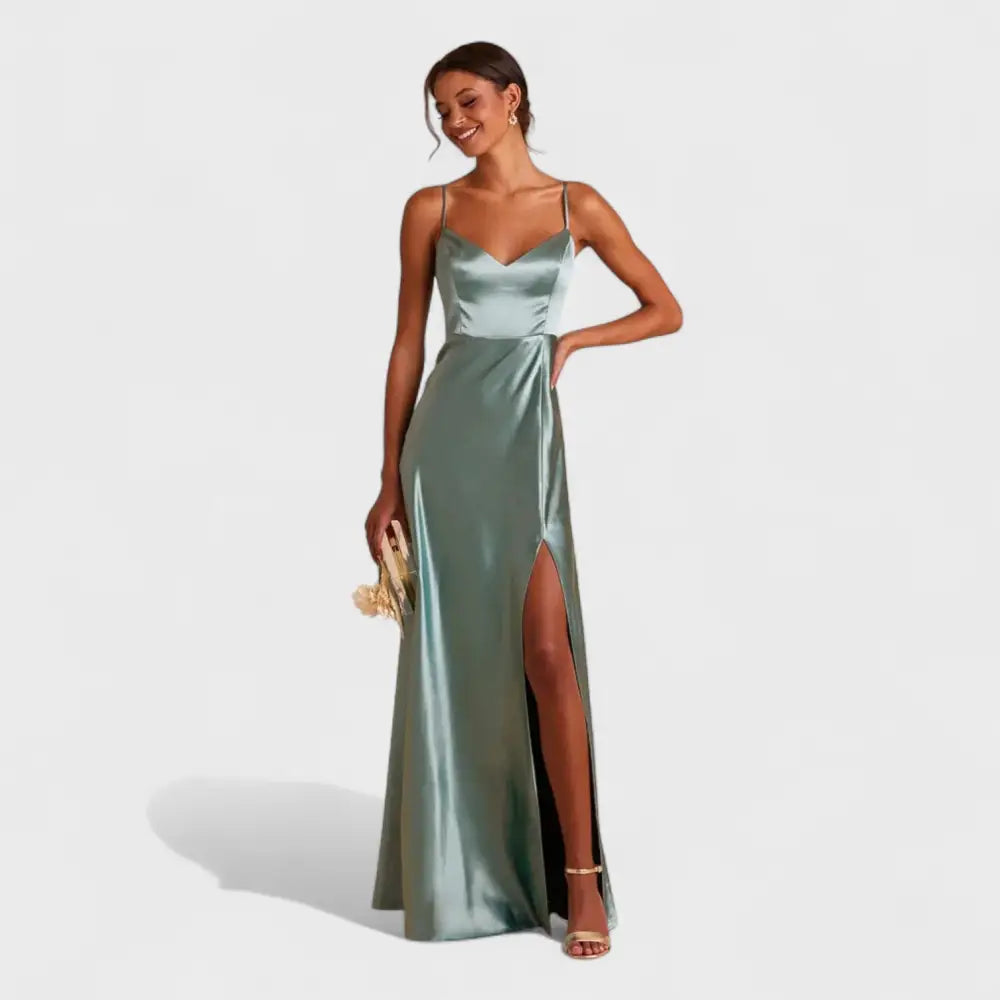 Emma – Vestido Encanto de Seda - Vestidos