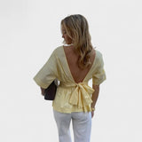 Estefanía – Blusa Brillo Sofisticado - Estefanía – Blusa Brillo Sofisticado > Blouses > >