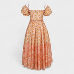 Estefanía – Vestido Encanto Floral Natural - Vestidos