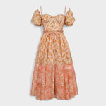 Estefanía – Vestido Encanto Floral Natural - Vestidos