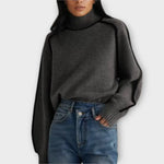 Estela – Suéter Encanto de Invierno - Grau / XS - Suéteres & Cardigans