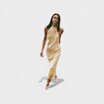 Estela – Vestido Glamour Satinado - Vestidos