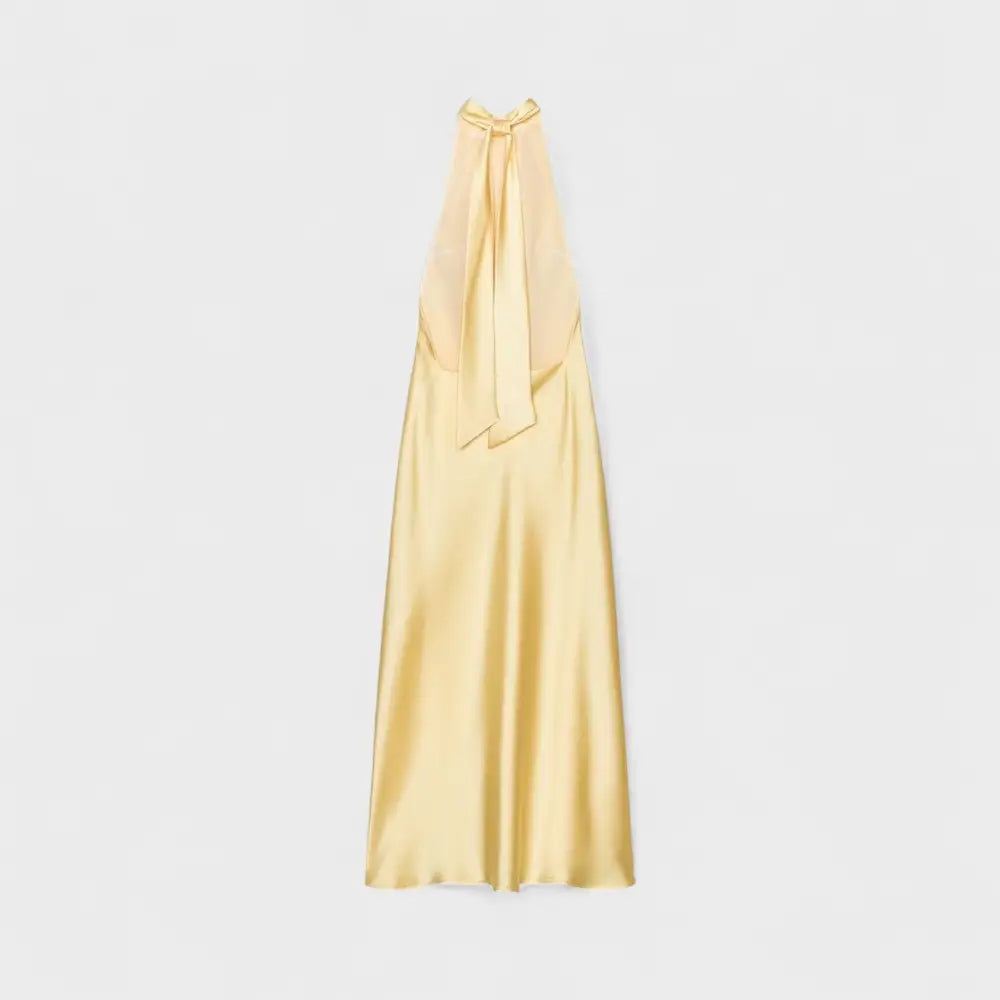 Estela – Vestido Glamour Satinado - Vestidos