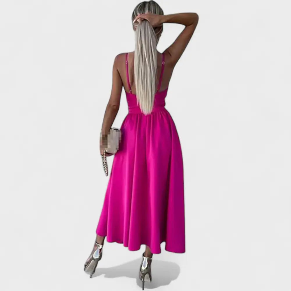 Estrella Radiante – Vestido Fluido de Verano - Vestidos