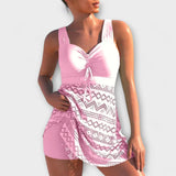 Gabriela – Conjunto Elegancia y Estilo en la Playa - Rosa / S