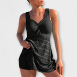 Gabriela – Conjunto Elegancia y Estilo en la Playa - Schwarz / S