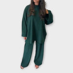 Ingrid – Conjunto Estilo y Confort Sin Esfuerzo - Verde / S - CONJUNTOS