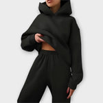 Isabel – Conjunto Estilo Casual Sofisticado - Negro / S - CONJUNTOS